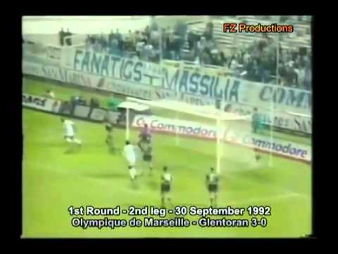 CL-1992/1993 Olympique Marseille - Glentoran Belfast 3-0 (30.09.1992)