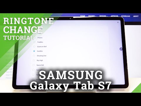 How to Change Ringtone in SAMSUNG Galaxy Tab S7