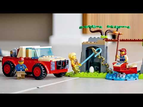 LEGO CITY 60301 Savvaļas Dzīvnieku Glābšanas Visurgājējs