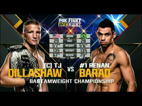 Renan Barao vs T.J. DIllashaw 2 highlights.