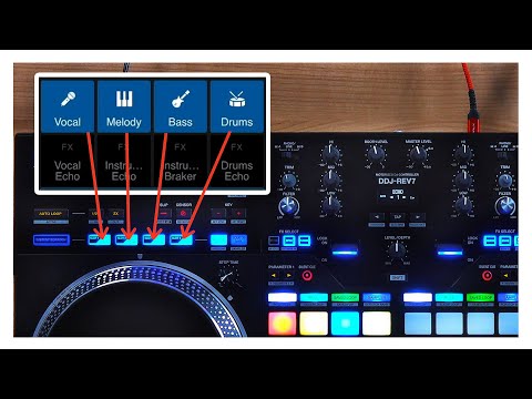 DDJ-REV7 + Serato STEMS | MIDI Tutorial