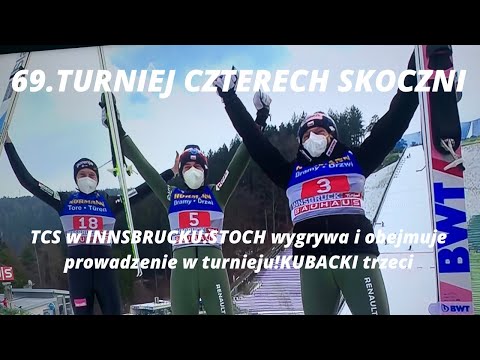 Skoki narciarskie:69 TCS Innsbruck:Stoch wygrywa i obejmuje prowadzenie w turnieju!Kubacki trzeci#10