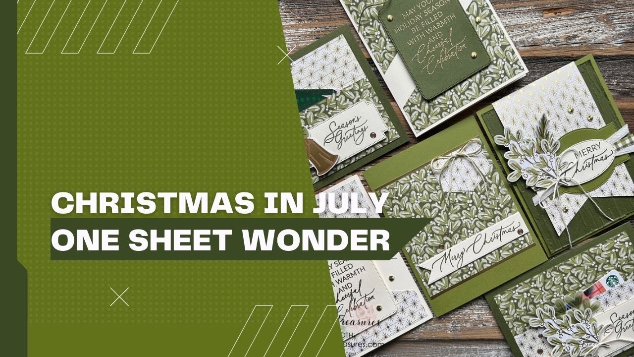 Christmas One Sheet Wonder - Christmas in July
