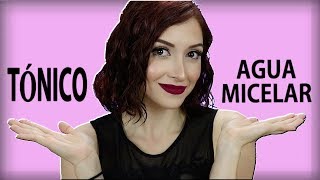 TÓNICO Y AGUA MICELAR... ¿SON LO MISMO PARA QUE SIRVEN 🤔😮