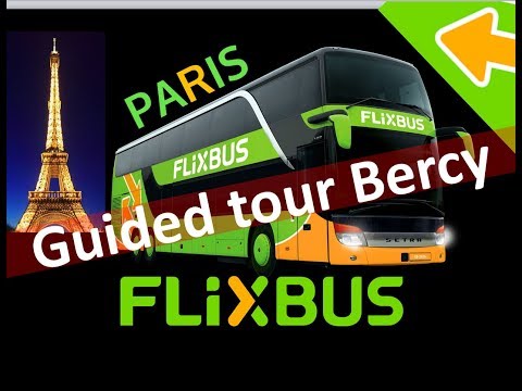 FlixBus Paris - Bercy subway to FlixBus stop
