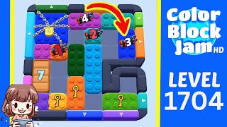 Solution du Niveau 1704 de Color Block Jam