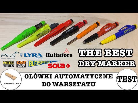 #117 Dry Markers: Pica, Lyra, Hultafors, Sola, Bleispitz, CMT, Meec