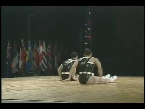 Olga Cardoso, Roberson Magalhaes (Brazil) | 2002 World Aerobic Championship