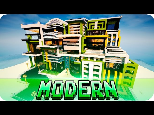Modern house style 2 Minecraft Map