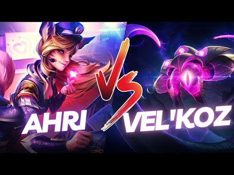 AHRI VS VEL'KOZ - Ahri Full Gameplay Grandmaster