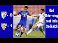 India vs UAE Football || Goal & Match Highlights || U23 AFC Asian Cup Qualifiers