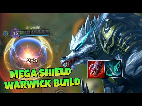 MEGA SHIELD WARWICK JUNGLE WILD RIFT BUILD IS SUPER EFFECTIVE !