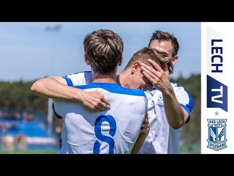 Lech II Poznań - Górnik Konin 4-0 (skrót meczu)