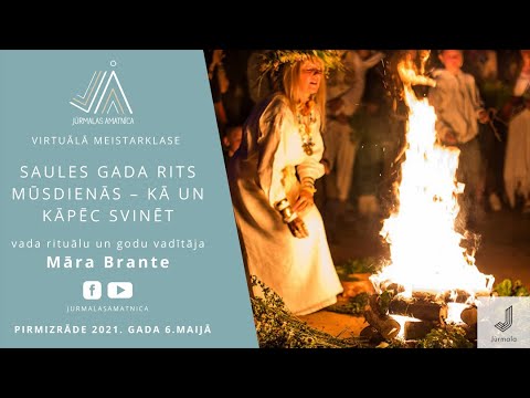 Saules gada rits mūsdienās - kā un kāpēc svinēt // Rituālu un godu vadītāja Māra Brante