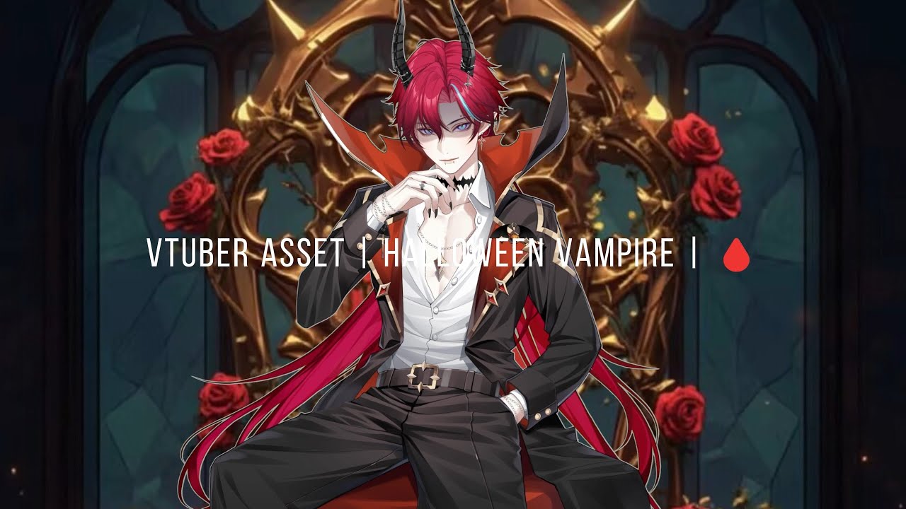 [Vtuber Assets] Halloween vampire