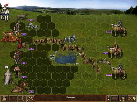 Heroes of might and magic 3 Wog Era II Classic mods towns mod gameplay. Cathedral - random map