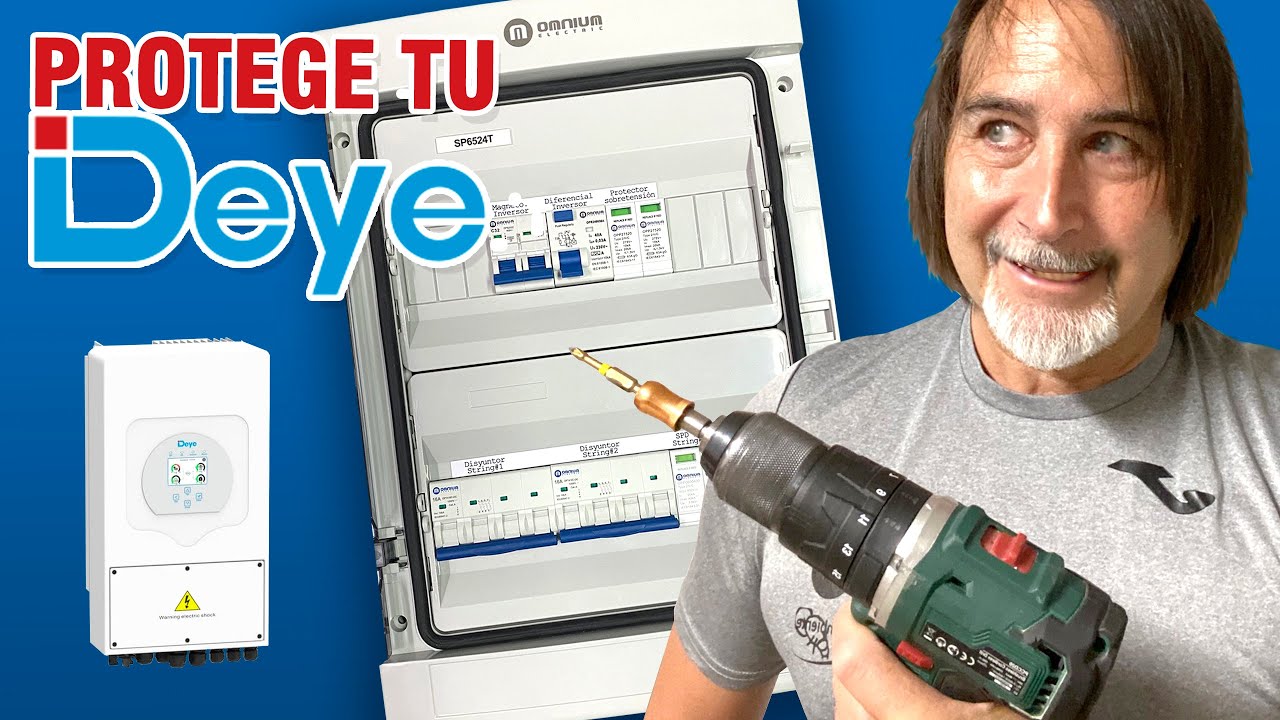 Cuadro de protección fotovoltaica - Protege tu inversor SOLAR Deye-Tutorial-2024