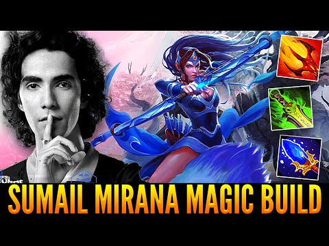👉 SUMAIL Back To One Of His Favorite Heroes - Mirana On Mid With Magic Build - Dota 2