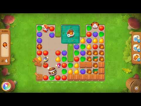 GardenScapes level 8806 🌱 Playrix HD 👋😘✌️