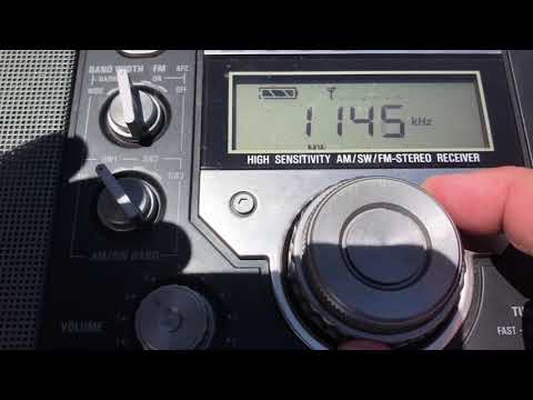 Los Angeles, California AM Bandscan #1 - August 4, 2021