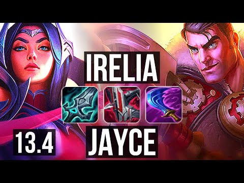 IRELIA vs JAYCE (TOP) | 7 solo kills, Rank 7 Irelia | KR Challenger | 13.4