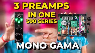 Video thumbnail for Shadow Hills MONO GAMA | 3 Preamps in one 500 series module | MilkAudioStore.com by Mad Steex