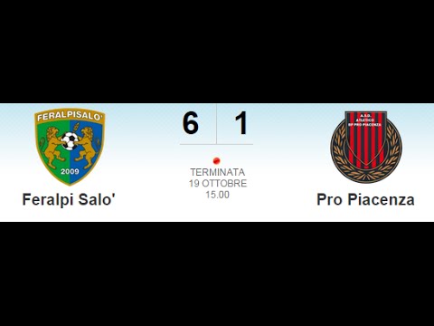 Allievi Nazionali LEGA PRO - Feralpi Salò - Pro Piacenza 6 a 1