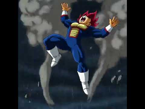 Goku humiliating Vegeta #goku #dragonball #vegeta #instinct