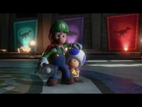 Luigi's Mansion 3 - 100% Gems Walkthrough Part 9 - Unnatural History | Dinosaur Skeleton Boss