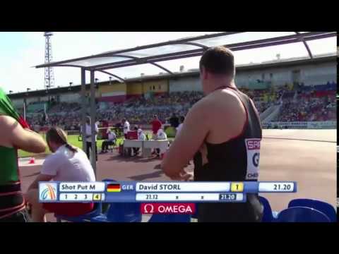 David Storl 21.20 Men's Shot Put Final European Athletics Team Championships Cheboksary 2015