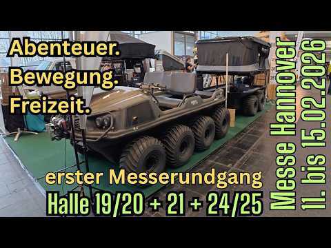 (0097) ABF Hannover 2026 / Erster Messerundgang / Abenteuer Bewegung Freizeit