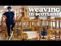 Weaving on the BIGGEST loom I've ever seen 😱❤️ Textile Design School Study Abroad Vlog