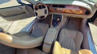 1997 Jaguar XK8 Convertible Engine Bay & Interior
