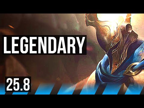 PANTHEON vs IRELIA (MID) | Rank 2 Panth, 19/2/12, Legendary, 45k DMG | EUNE Challenger | 25.8
