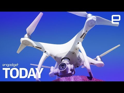 A drone accidentally landed on Britain's biggest warship | Engadget Today