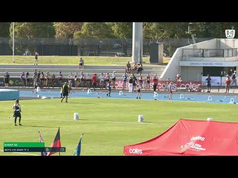 Boys U10 200m Timed Final 3: 2022/23 State Track and Field Championships