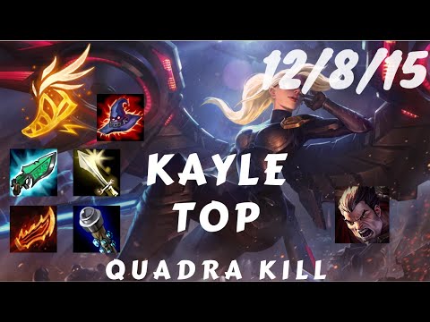 Cap 112 - LOL Kayle Top vs Darius Self Gameplay Highlights Montage 2020 上路精華 凱爾 케일 ケイル