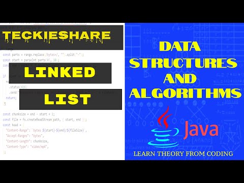 Data Structures and Algorithms | Linked List | Java | Teckieshare | Part II