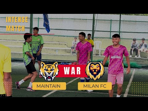 😱 Futsal Match or Street Fight?! Maintain FC vs Milan FC Semi-Final 🤺