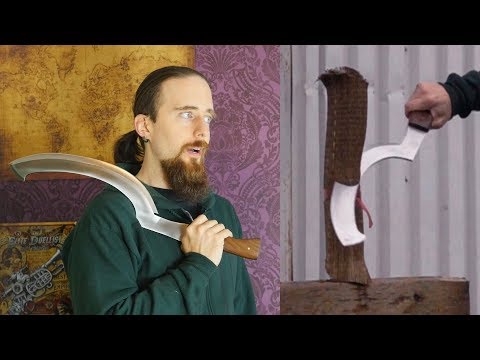 Egyptian Khopesh on 'Roids! (Devil's Edge Review)