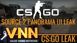 Parts of CS:GO's Panorama UI Leaked