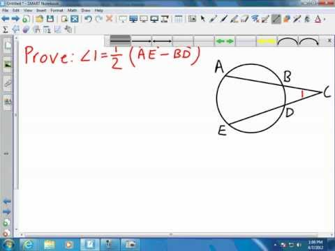 Circle Proofs: Theorem 12-11 (Part 2)