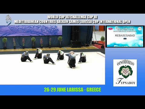 Rebasesabad (GC Rytmika - EST) 💗 AGG WORLD CUP III LARISSA 2025 |  WOMEN | FINAL 27.150