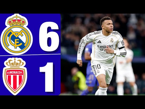 Resumen del partido de hoy Real Madrid vs. Mónaco de Champions League