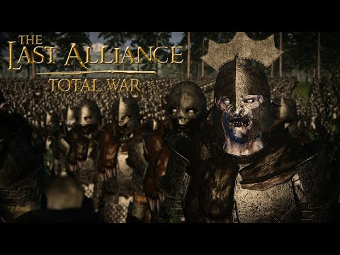 LEGIONS OF ORCS MARCH ON NUMENOR! - Last Alliance Total War Multiplayer Battle