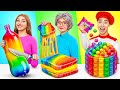 Me Vs Grandma Cooking Challenge Delicious Kitchen Hacks By Multi DO Smile