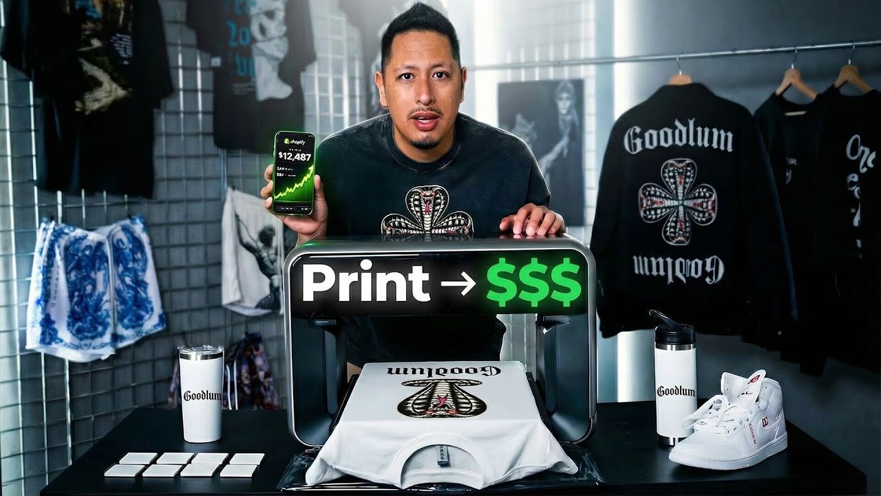 I Got a UV Printer to See If It's Actually Worth It (REAL Profit Breakdown)