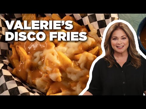 Cheese & Gravy-Smothered Disco Fries with Valerie Bertinelli | Valerie's Home Cooking | Food Network