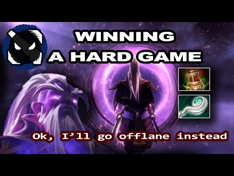 WINNING HARD GAMES WITH VOID SPIRIT! | Highlights (Dota 2 7.24)