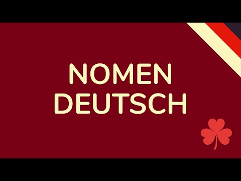 NOMEN DEUTSCH einfach erklärt - alles was DU wissen musst (animiert) 🇩🇪